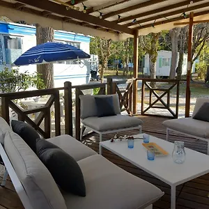 Mobilhome Les Volets Bleus Camping Vaudreuille